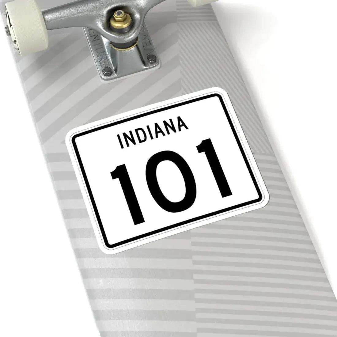 Indiana 101 (Indiana) (Road Sign) STICKER Vinyl Kiss-Cut Decal - The Sticker Space