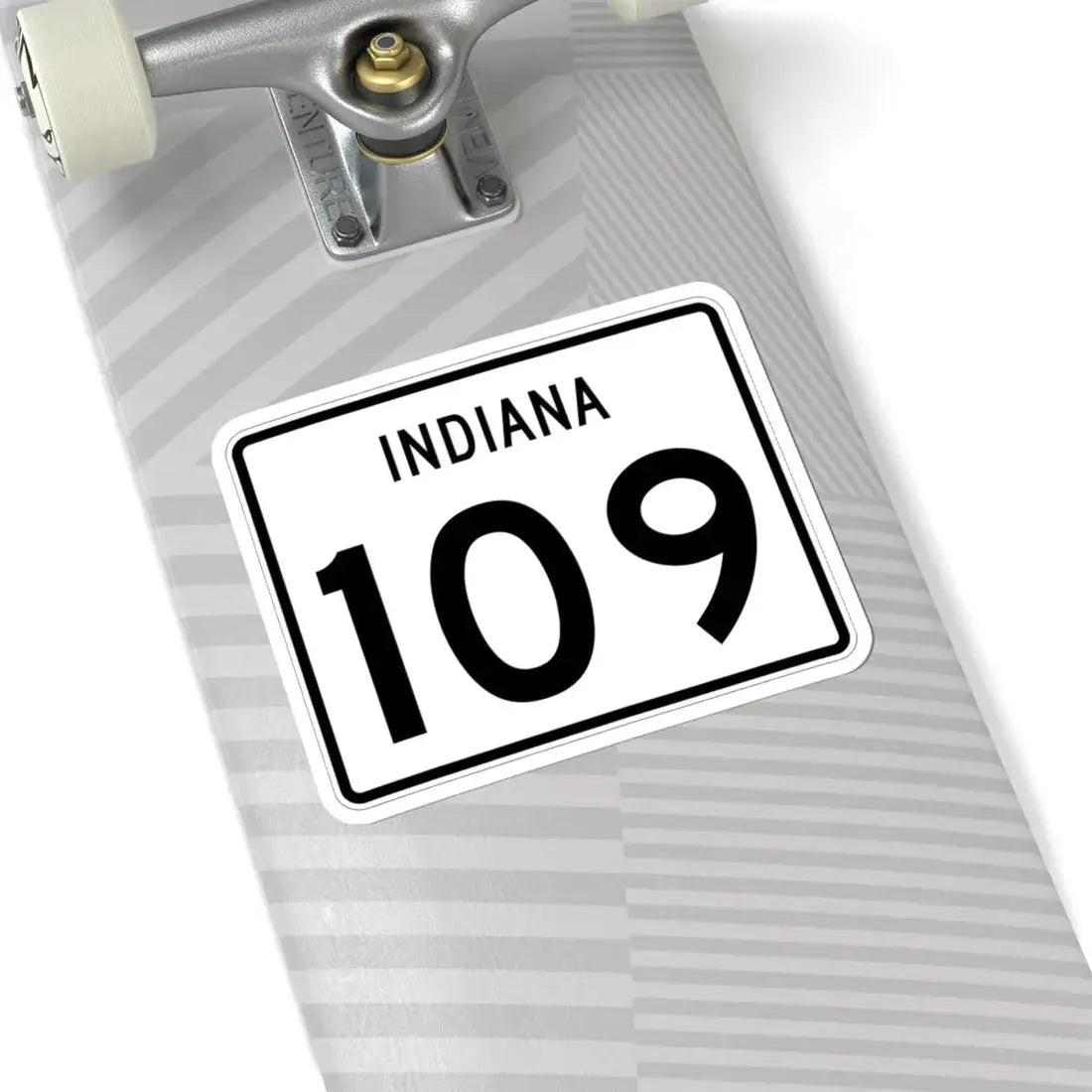 Indiana 109 (Indiana) (Road Sign) STICKER Vinyl Kiss-Cut Decal - The Sticker Space