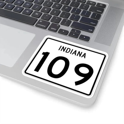 Indiana 109 (Indiana) (Road Sign) STICKER Vinyl Kiss-Cut Decal - The Sticker Space