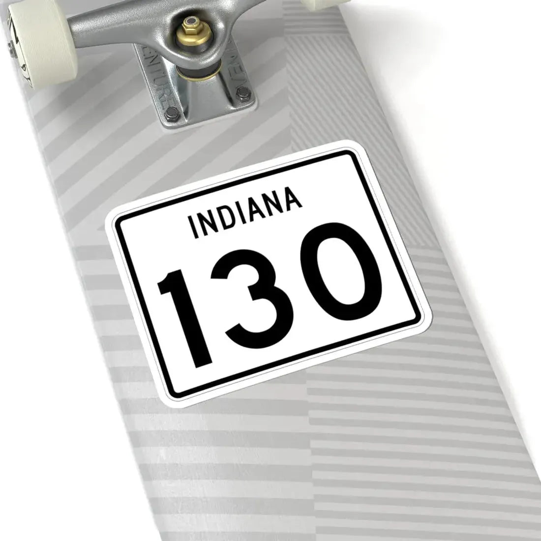 Indiana 130 (Indiana) (Road Sign) STICKER Vinyl Kiss-Cut Decal - The Sticker Space