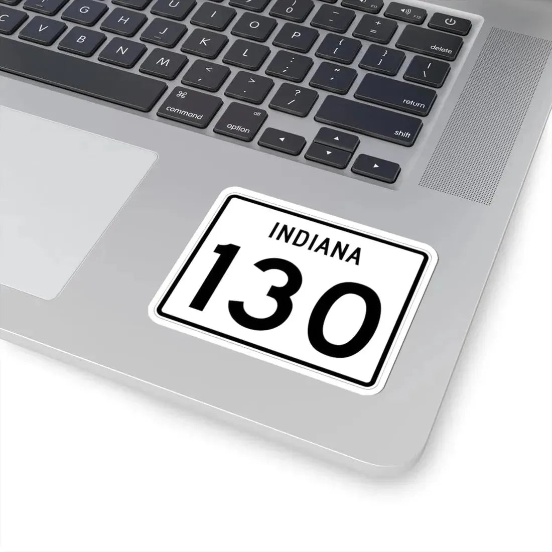 Indiana 130 (Indiana) (Road Sign) STICKER Vinyl Kiss-Cut Decal - The Sticker Space