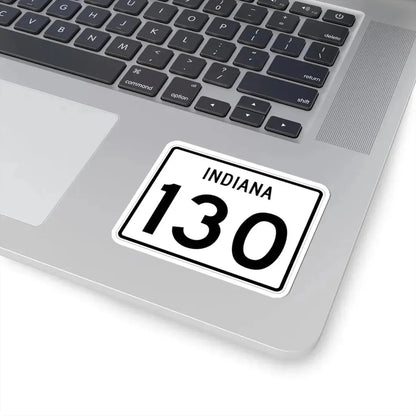 Indiana 130 (Indiana) (Road Sign) STICKER Vinyl Kiss-Cut Decal - The Sticker Space
