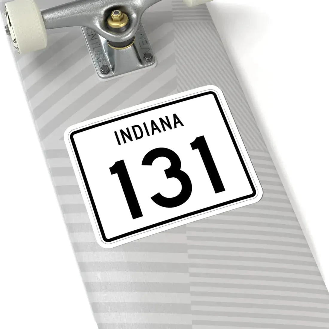 Indiana 131 (Indiana) (Road Sign) STICKER Vinyl Kiss-Cut Decal - The Sticker Space