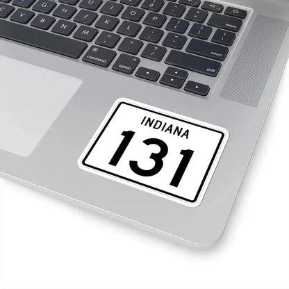 Indiana 131 (Indiana) (Road Sign) STICKER Vinyl Kiss-Cut Decal - The Sticker Space