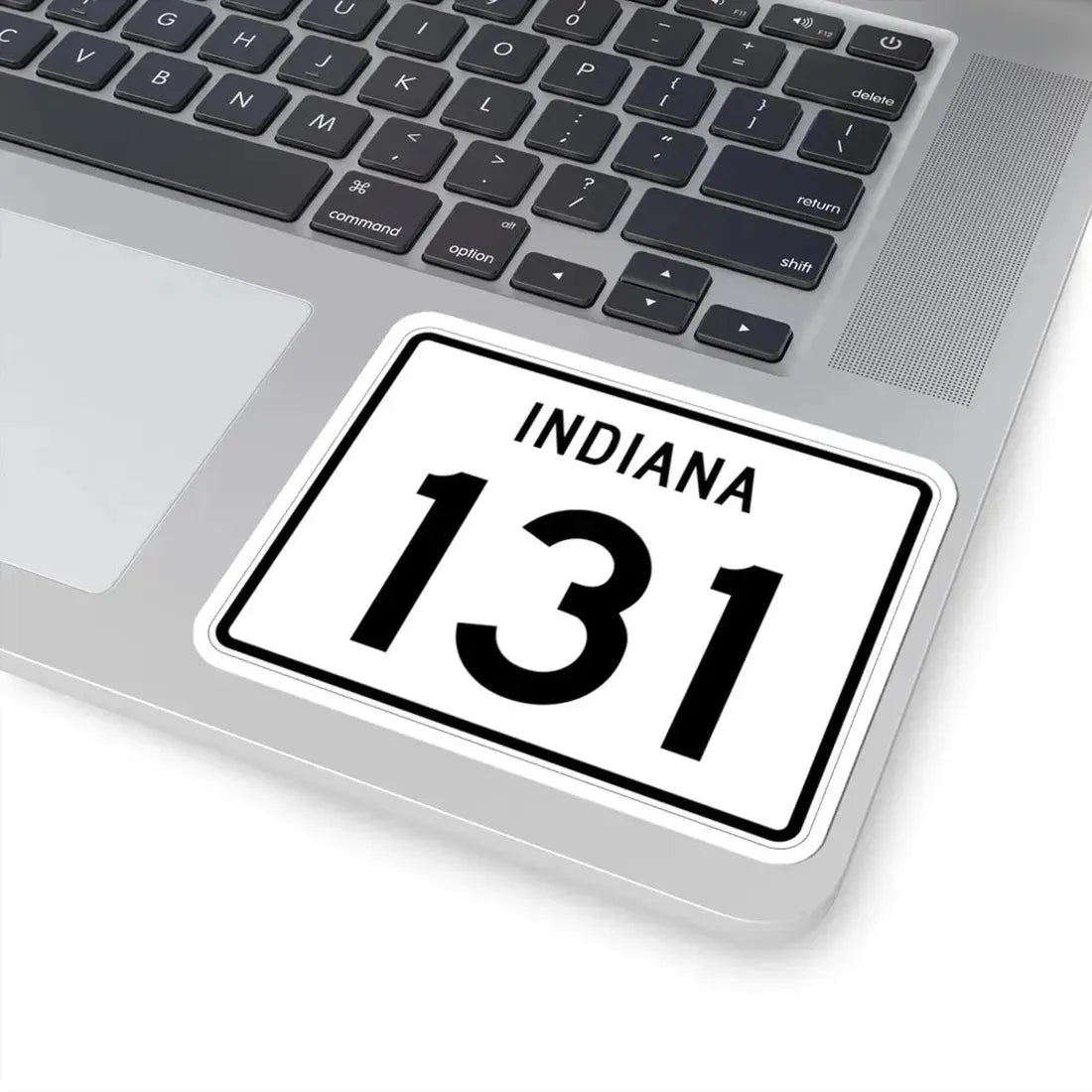 Indiana 131 (Indiana) (Road Sign) STICKER Vinyl Kiss-Cut Decal - The Sticker Space