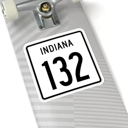 Indiana 132 1955 (Indiana) (Road Sign) STICKER Vinyl Kiss-Cut Decal - The Sticker Space