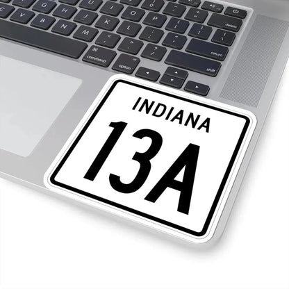 Indiana 13A (Indiana) (Road Sign) STICKER Vinyl Kiss-Cut Decal - The Sticker Space