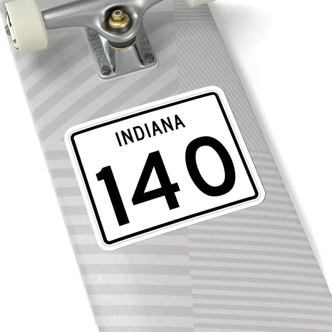 Indiana 140 (Indiana) (Road Sign) STICKER Vinyl Kiss-Cut Decal - The Sticker Space