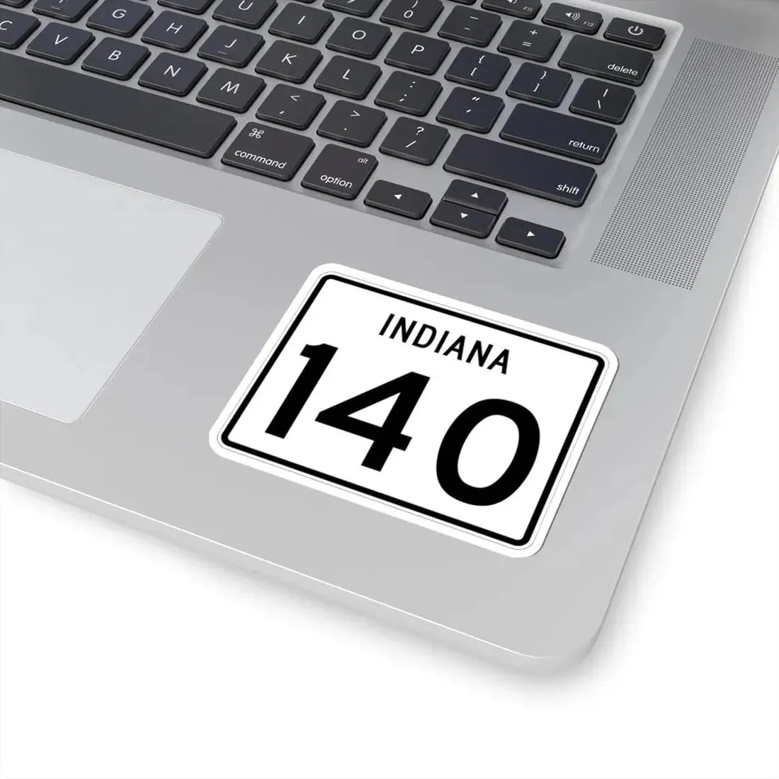 Indiana 140 (Indiana) (Road Sign) STICKER Vinyl Kiss-Cut Decal - The Sticker Space