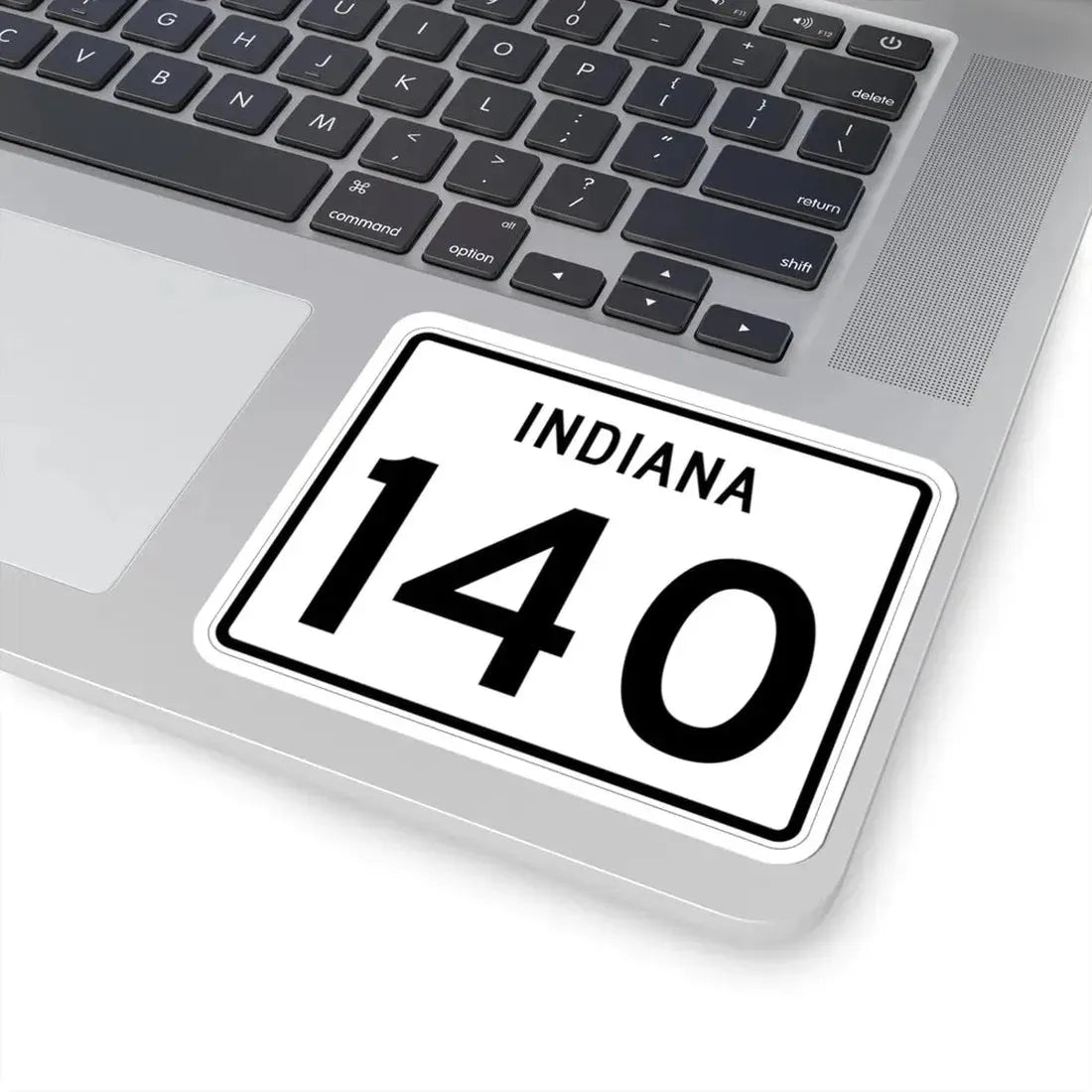 Indiana 140 (Indiana) (Road Sign) STICKER Vinyl Kiss-Cut Decal - The Sticker Space