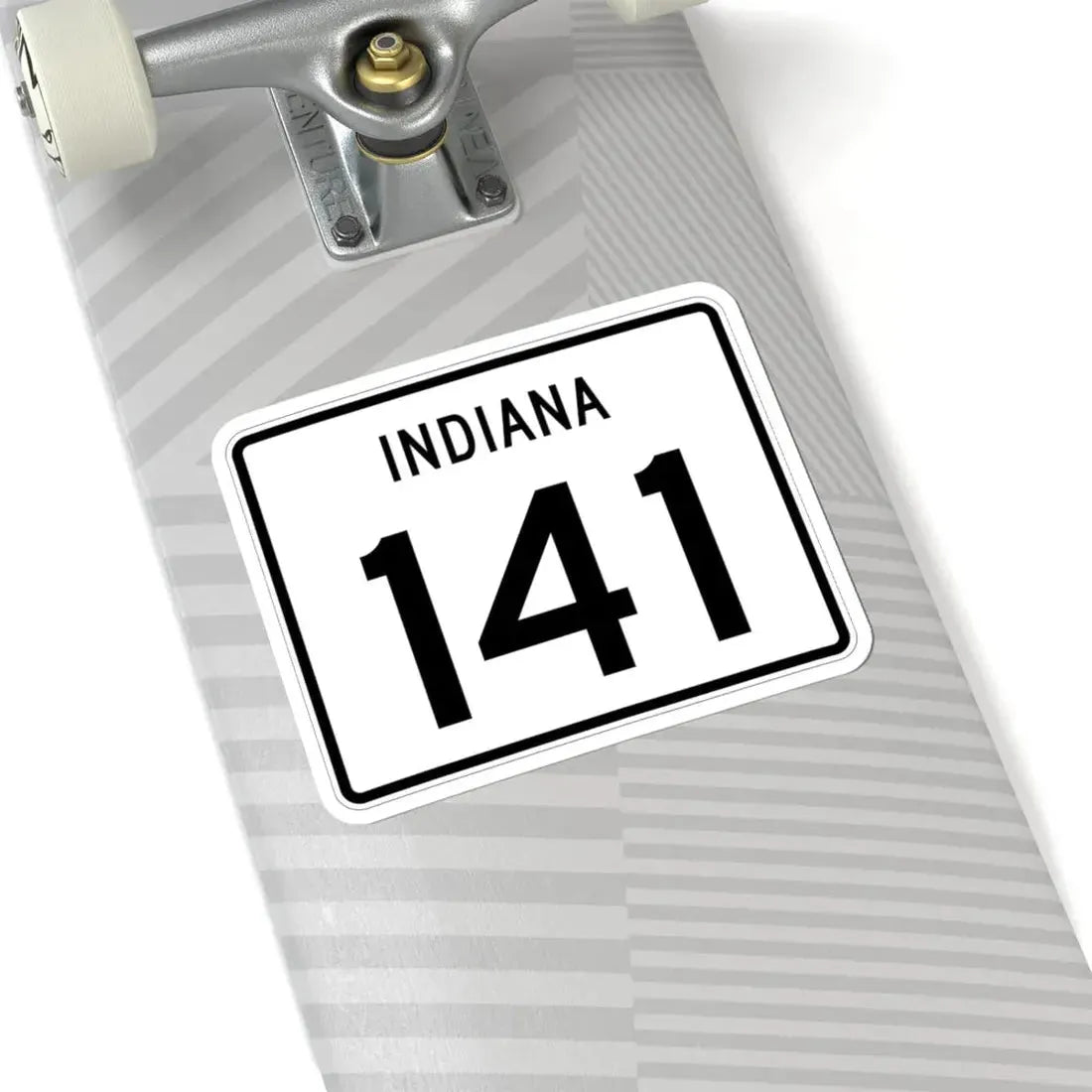 Indiana 141 (Indiana) (Road Sign) STICKER Vinyl Kiss-Cut Decal - The Sticker Space