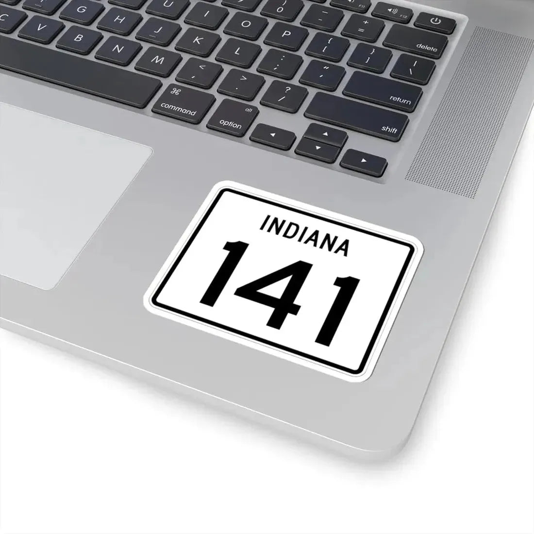 Indiana 141 (Indiana) (Road Sign) STICKER Vinyl Kiss-Cut Decal - The Sticker Space