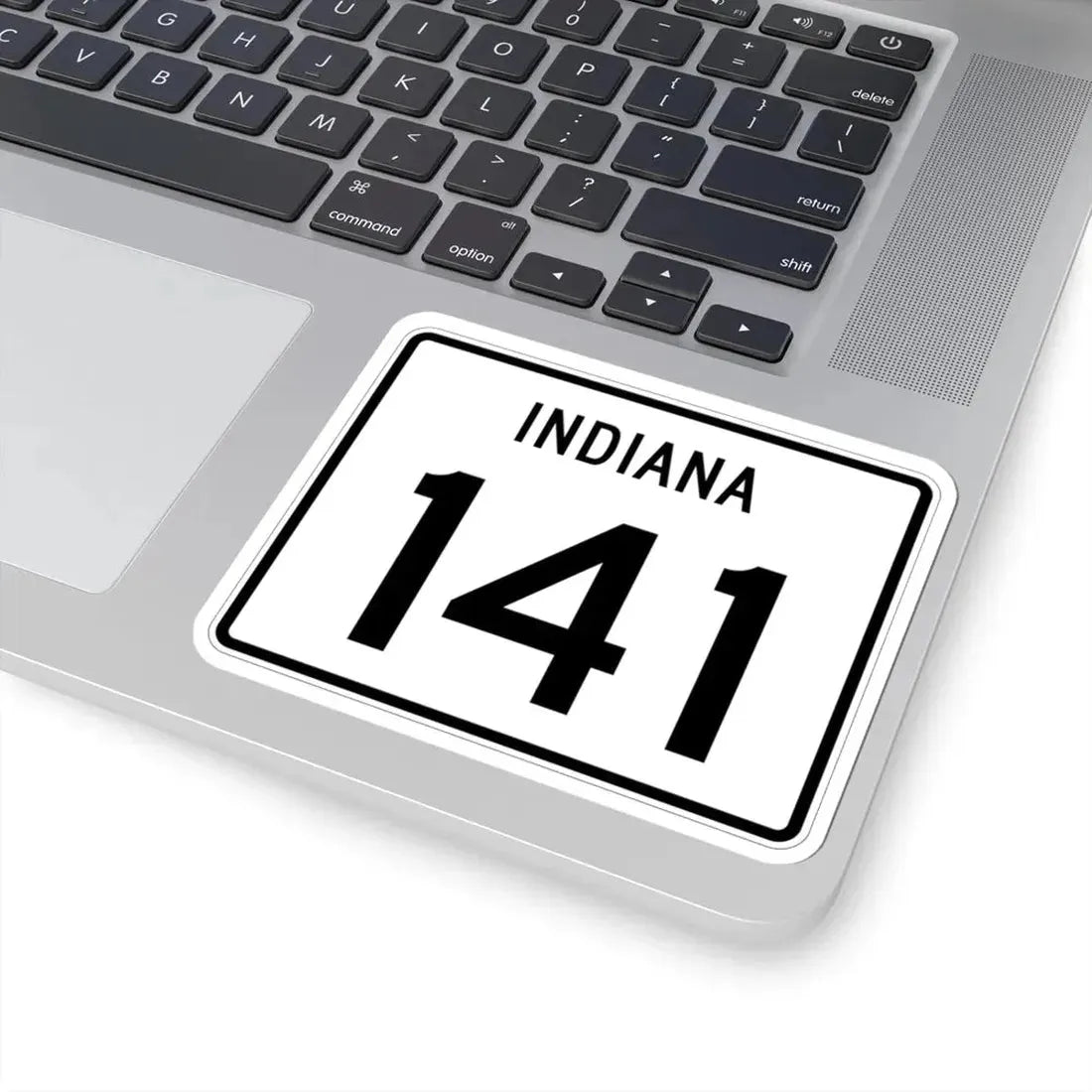 Indiana 141 (Indiana) (Road Sign) STICKER Vinyl Kiss-Cut Decal - The Sticker Space