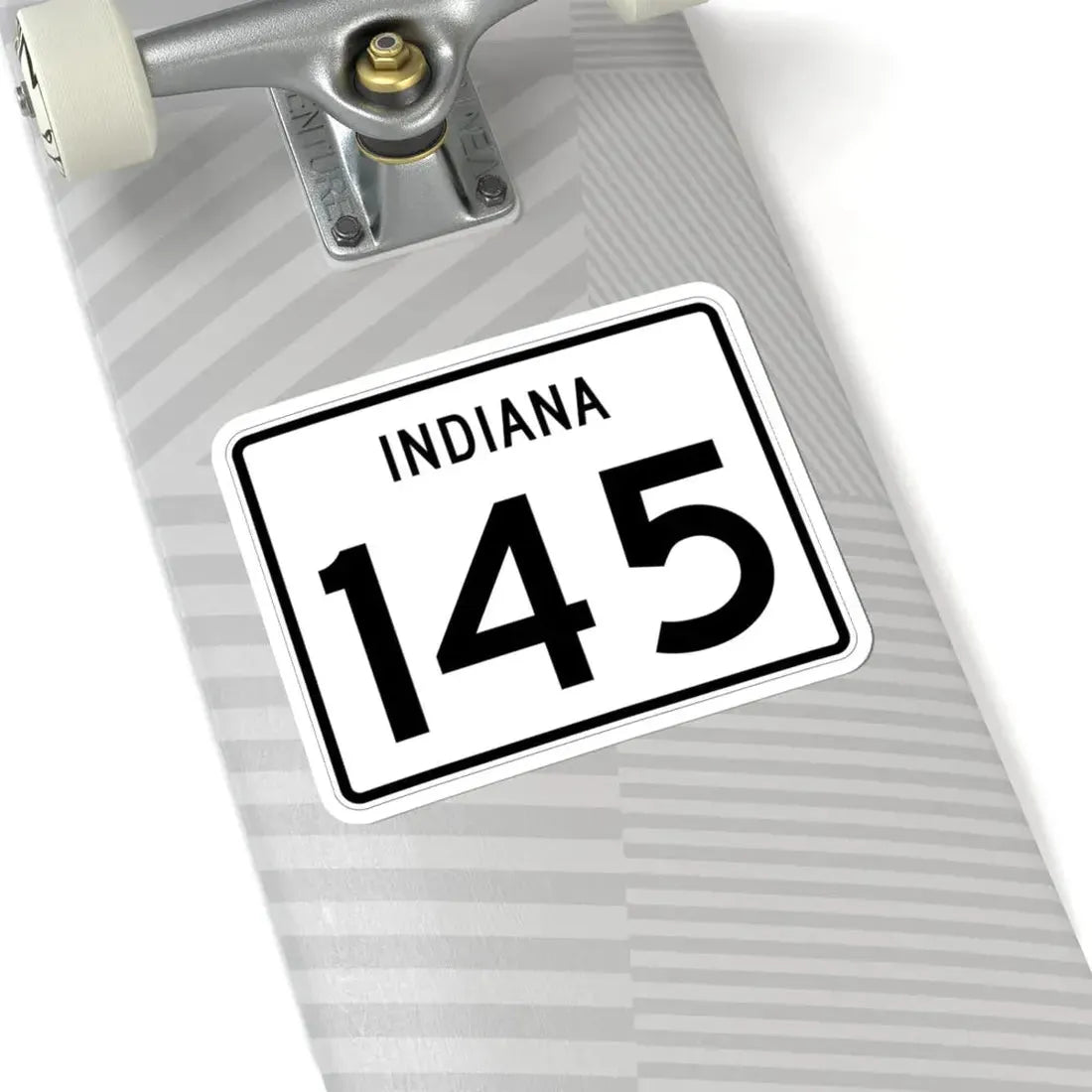 Indiana 145 (Indiana) (Road Sign) STICKER Vinyl Kiss-Cut Decal - The Sticker Space