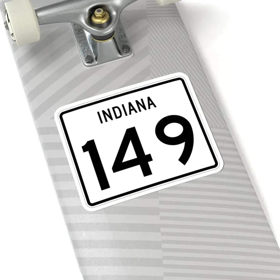 Indiana 149 (Indiana) (Road Sign) STICKER Vinyl Kiss-Cut Decal - The Sticker Space