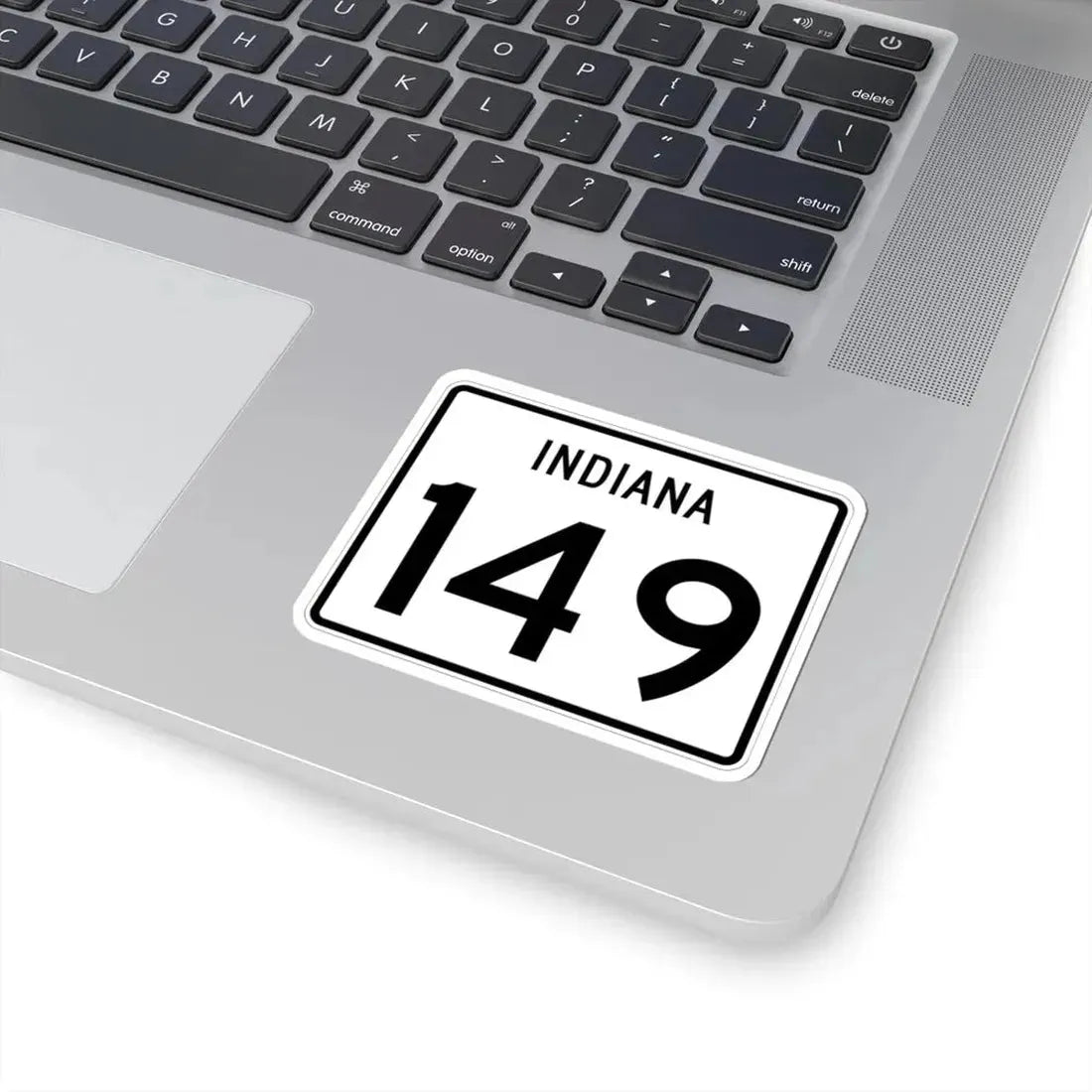 Indiana 149 (Indiana) (Road Sign) STICKER Vinyl Kiss-Cut Decal - The Sticker Space