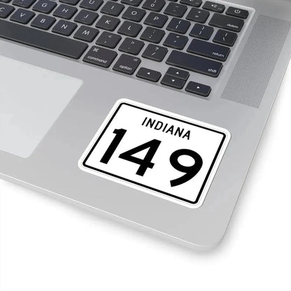 Indiana 149 (Indiana) (Road Sign) STICKER Vinyl Kiss-Cut Decal - The Sticker Space
