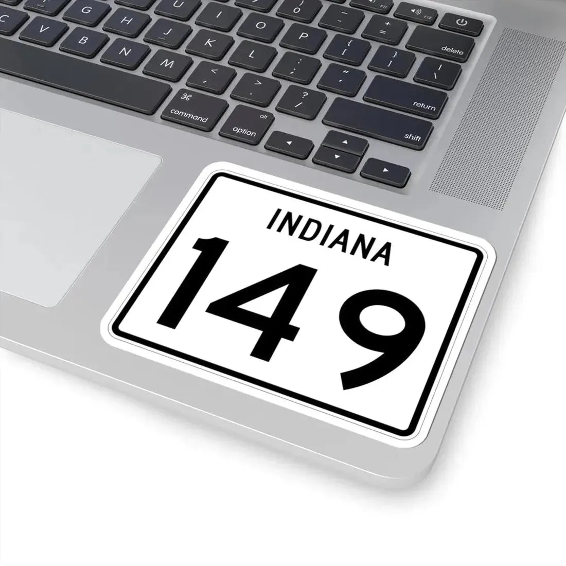 Indiana 149 (Indiana) (Road Sign) STICKER Vinyl Kiss-Cut Decal - The Sticker Space