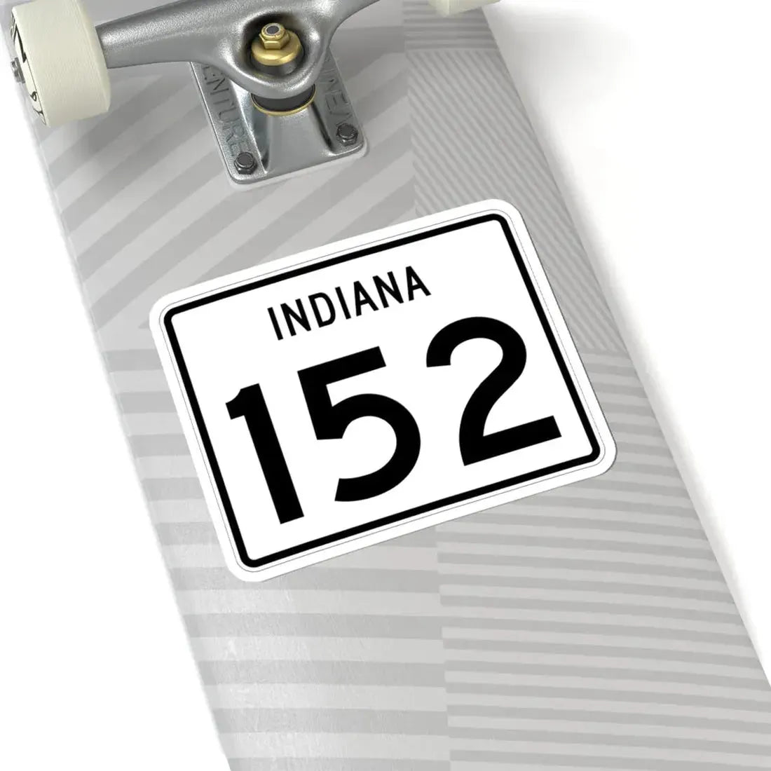 Indiana 152 (Indiana) (Road Sign) STICKER Vinyl Kiss-Cut Decal - The Sticker Space