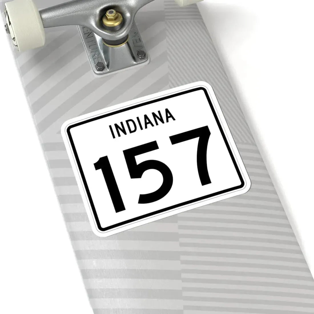 Indiana 157 (Indiana) (Road Sign) STICKER Vinyl Kiss-Cut Decal - The Sticker Space