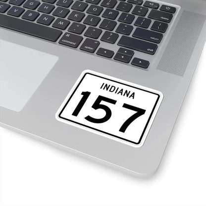 Indiana 157 (Indiana) (Road Sign) STICKER Vinyl Kiss-Cut Decal - The Sticker Space