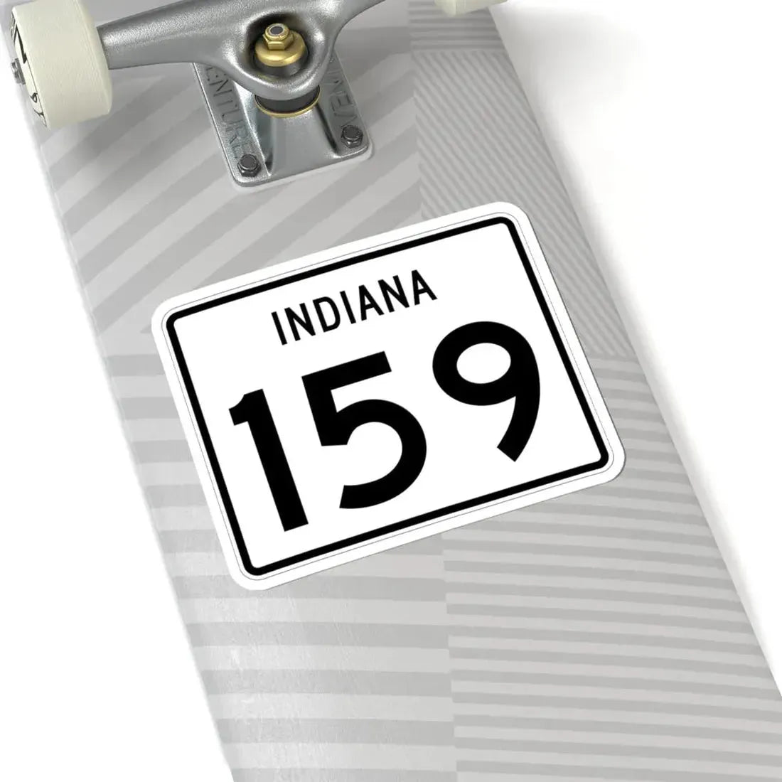 Indiana 159 (Indiana) (Road Sign) STICKER Vinyl Kiss-Cut Decal - The Sticker Space