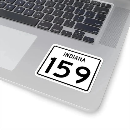Indiana 159 (Indiana) (Road Sign) STICKER Vinyl Kiss-Cut Decal - The Sticker Space