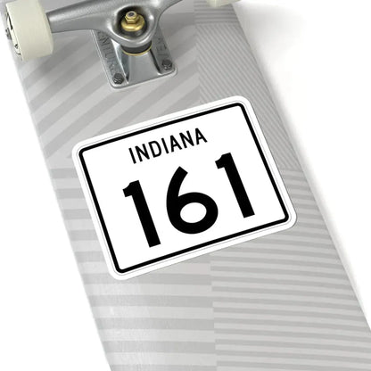 Indiana 161 (Indiana) (Road Sign) STICKER Vinyl Kiss-Cut Decal - The Sticker Space