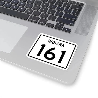 Indiana 161 (Indiana) (Road Sign) STICKER Vinyl Kiss-Cut Decal - The Sticker Space