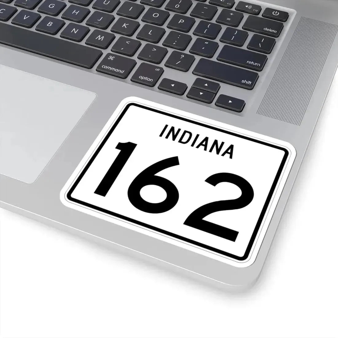 Indiana 162 (Indiana) (Road Sign) STICKER Vinyl Kiss-Cut Decal - The Sticker Space
