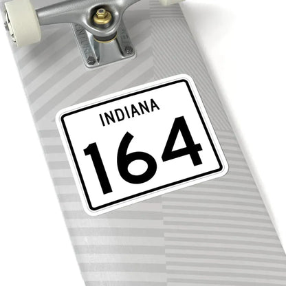 Indiana 164 (Indiana) (Road Sign) STICKER Vinyl Kiss-Cut Decal - The Sticker Space