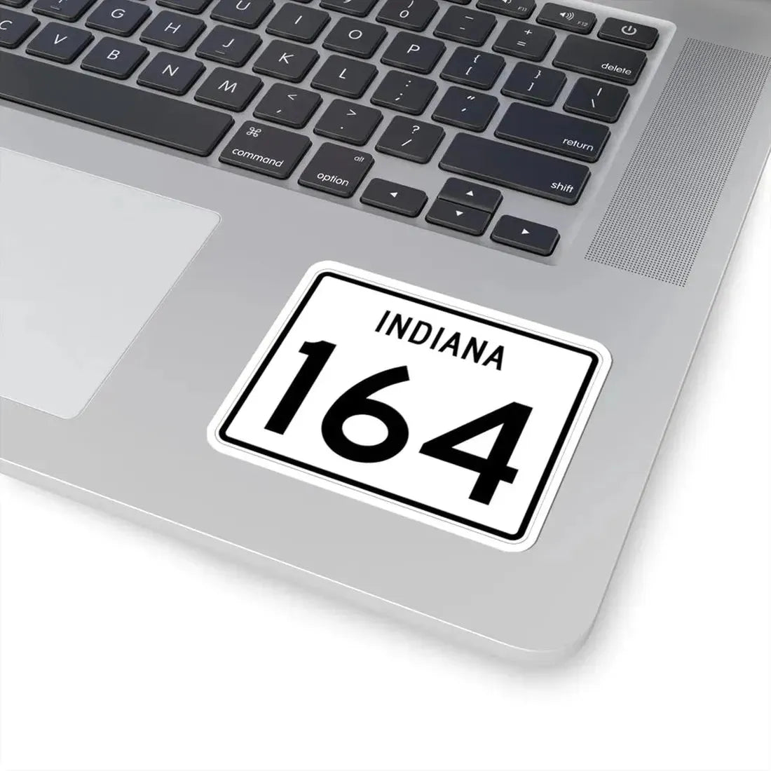 Indiana 164 (Indiana) (Road Sign) STICKER Vinyl Kiss-Cut Decal - The Sticker Space