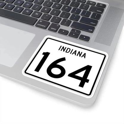 Indiana 164 (Indiana) (Road Sign) STICKER Vinyl Kiss-Cut Decal - The Sticker Space