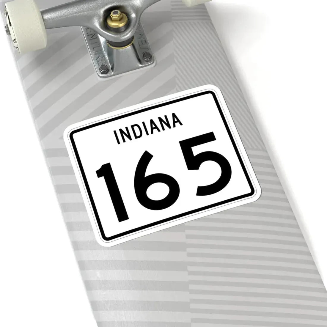 Indiana 165 (Indiana) (Road Sign) STICKER Vinyl Kiss-Cut Decal - The Sticker Space