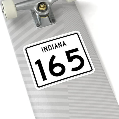 Indiana 165 (Indiana) (Road Sign) STICKER Vinyl Kiss-Cut Decal - The Sticker Space