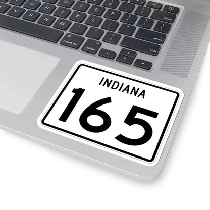 Indiana 165 (Indiana) (Road Sign) STICKER Vinyl Kiss-Cut Decal - The Sticker Space