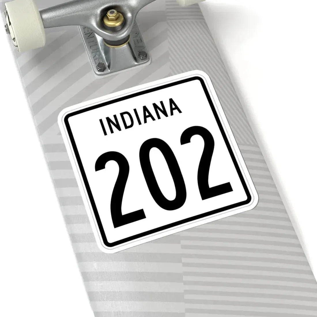 Indiana 202 1955 (Indiana) (Road Sign) STICKER Vinyl Kiss-Cut Decal - The Sticker Space