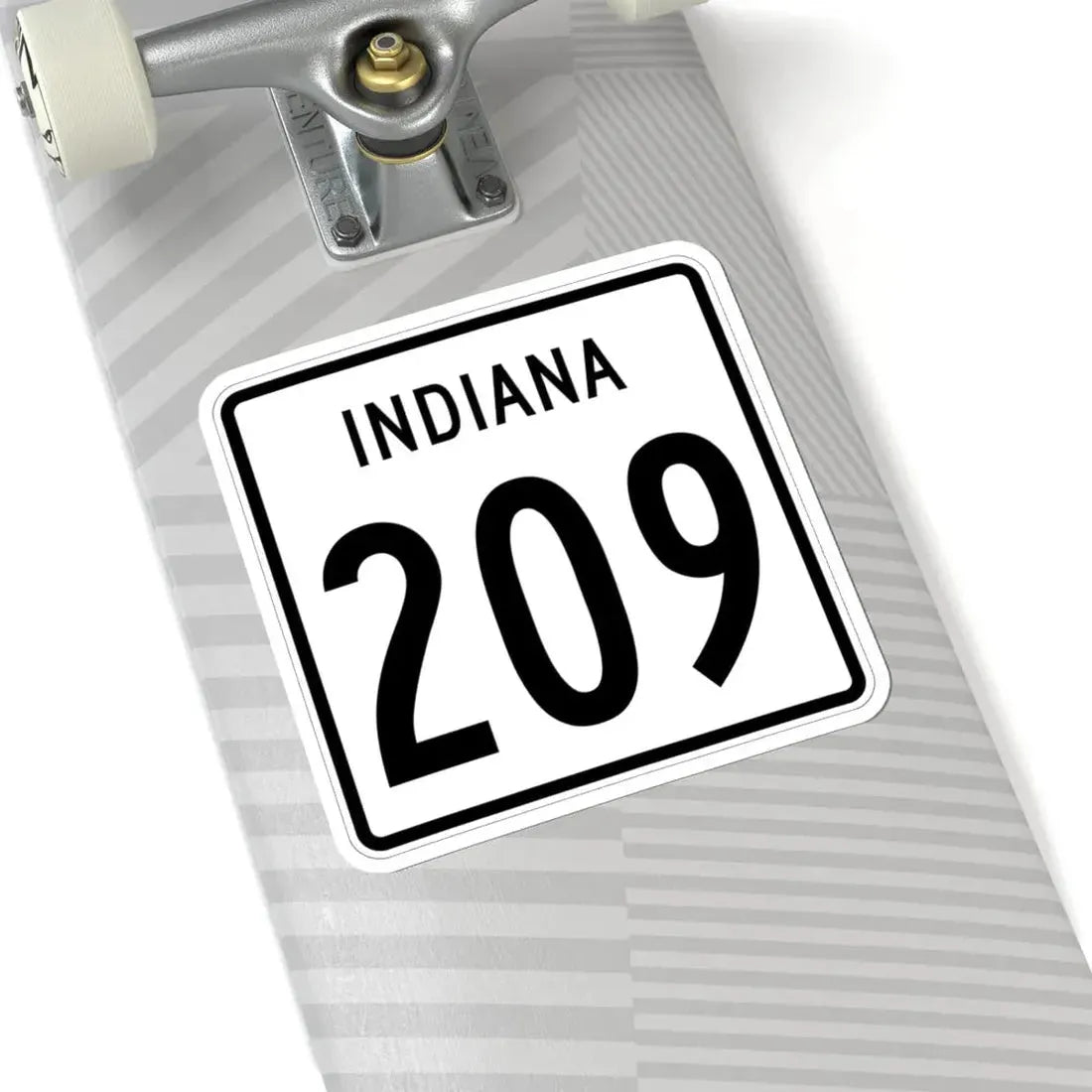 Indiana 209 1955 (Indiana) (Road Sign) STICKER Vinyl Kiss-Cut Decal - The Sticker Space