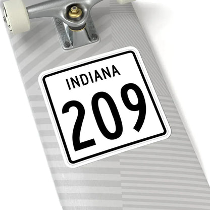 Indiana 209 1955 (Indiana) (Road Sign) STICKER Vinyl Kiss-Cut Decal - The Sticker Space