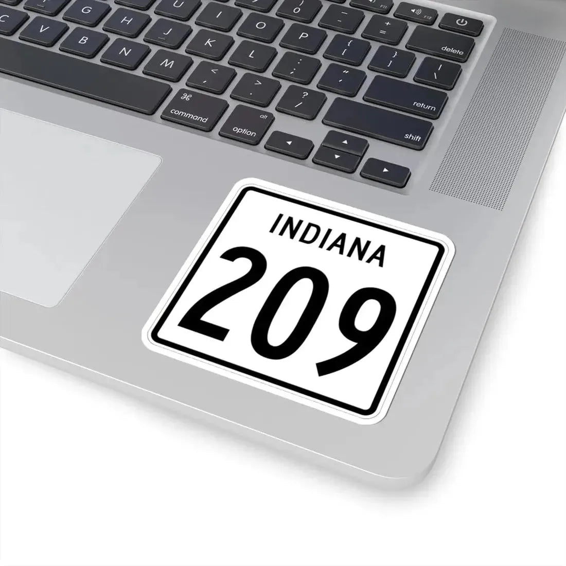 Indiana 209 1955 (Indiana) (Road Sign) STICKER Vinyl Kiss-Cut Decal - The Sticker Space