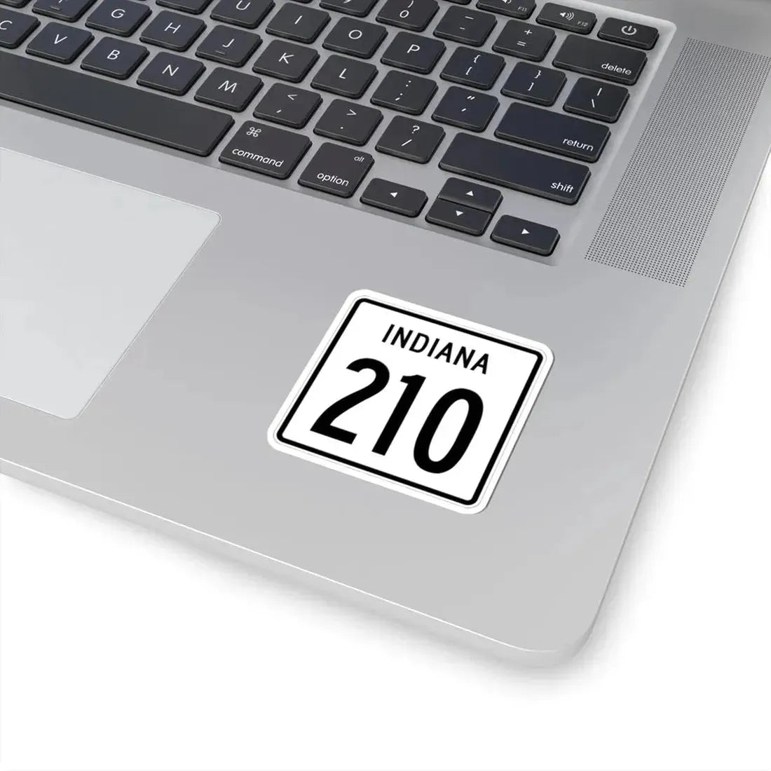 Indiana 210 1955 (Indiana) (Road Sign) STICKER Vinyl Kiss-Cut Decal - The Sticker Space