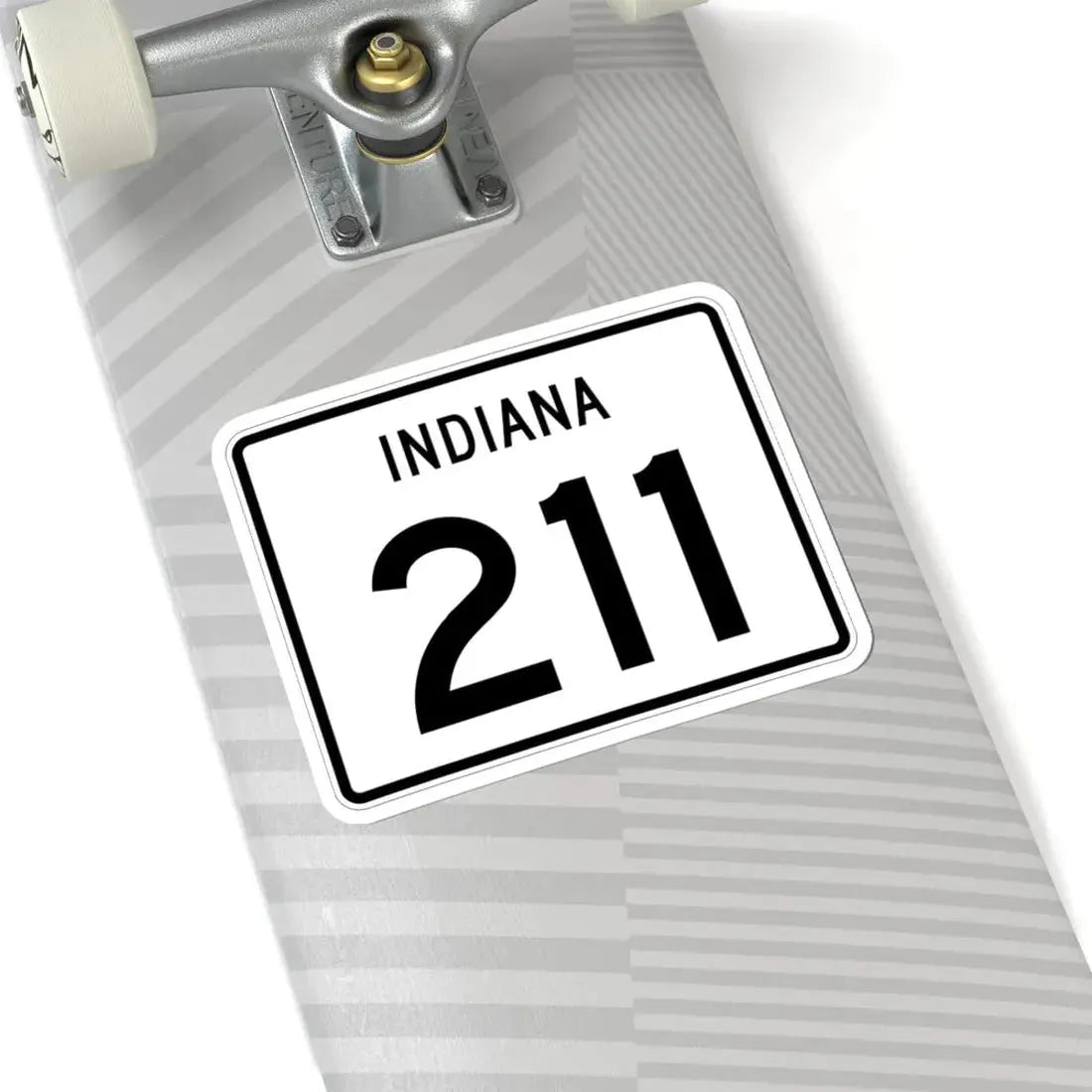 Indiana 211 (Indiana) (Road Sign) STICKER Vinyl Kiss-Cut Decal - The Sticker Space