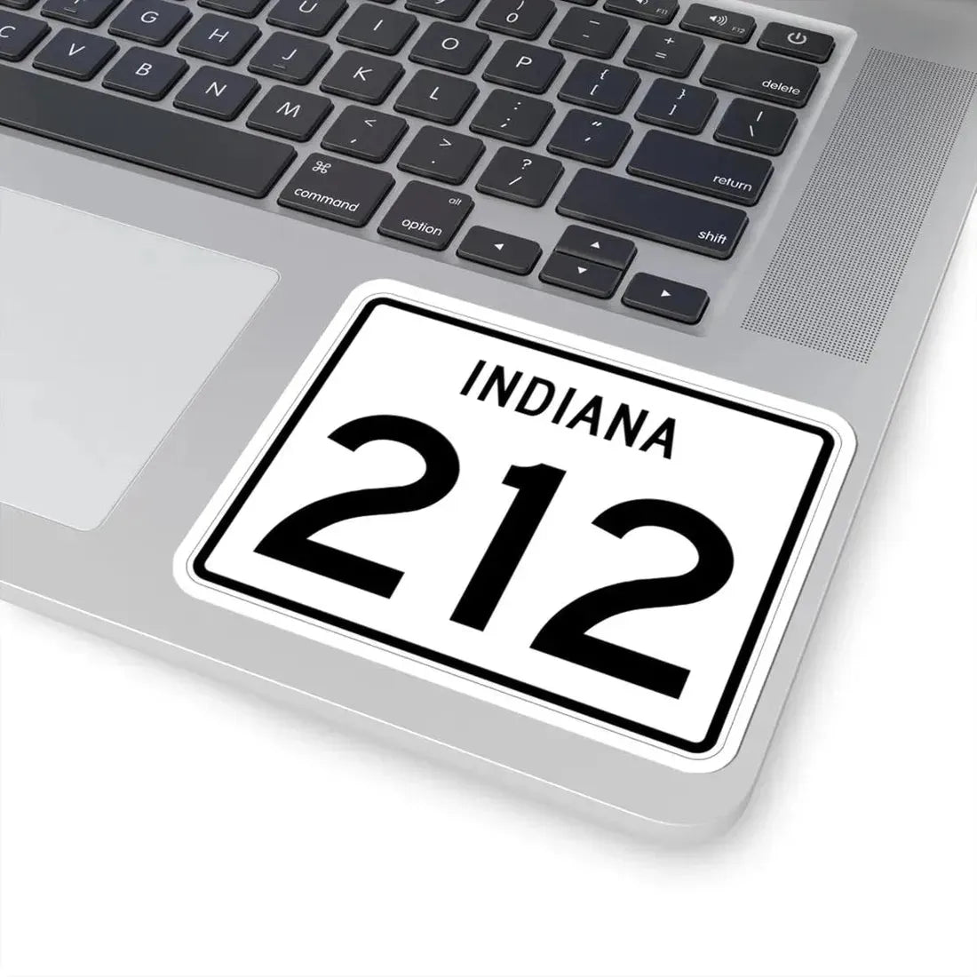 Indiana 212 (Indiana) (Road Sign) STICKER Vinyl Kiss-Cut Decal - The Sticker Space