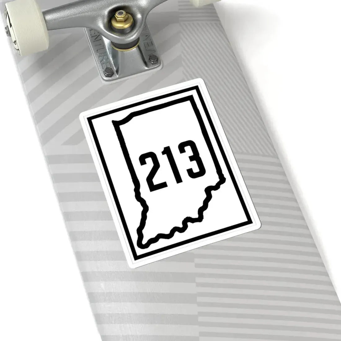 Indiana 213 1926 (Indiana) (Road Sign) STICKER Vinyl Kiss-Cut Decal - The Sticker Space
