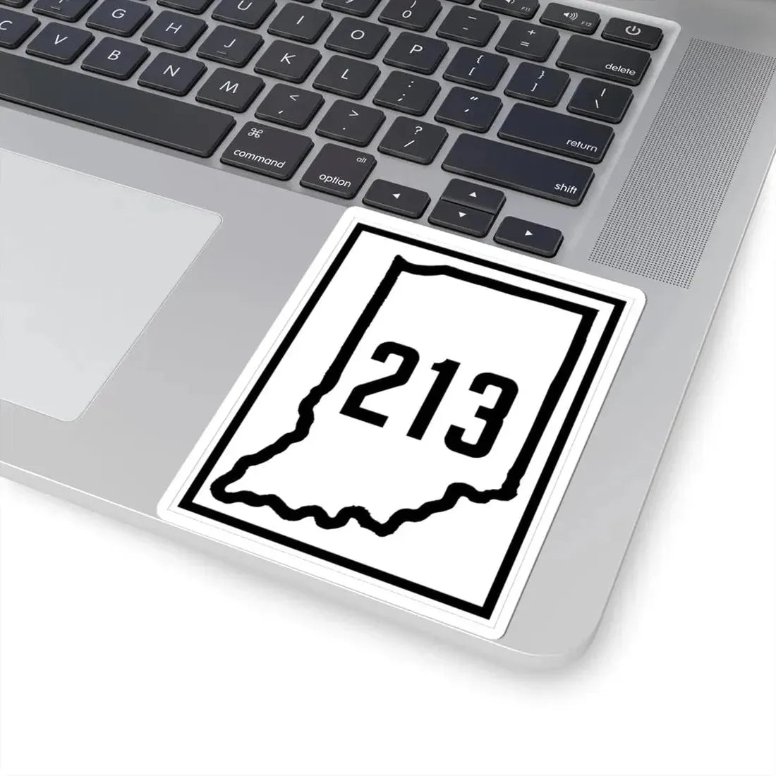 Indiana 213 1926 (Indiana) (Road Sign) STICKER Vinyl Kiss-Cut Decal - The Sticker Space