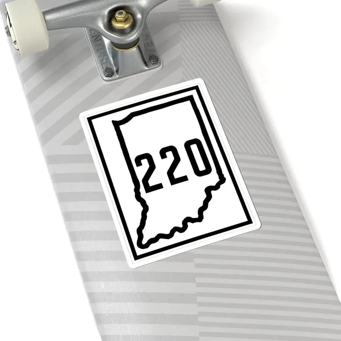 Indiana 220 1926 (Indiana) (Road Sign) STICKER Vinyl Kiss-Cut Decal - The Sticker Space