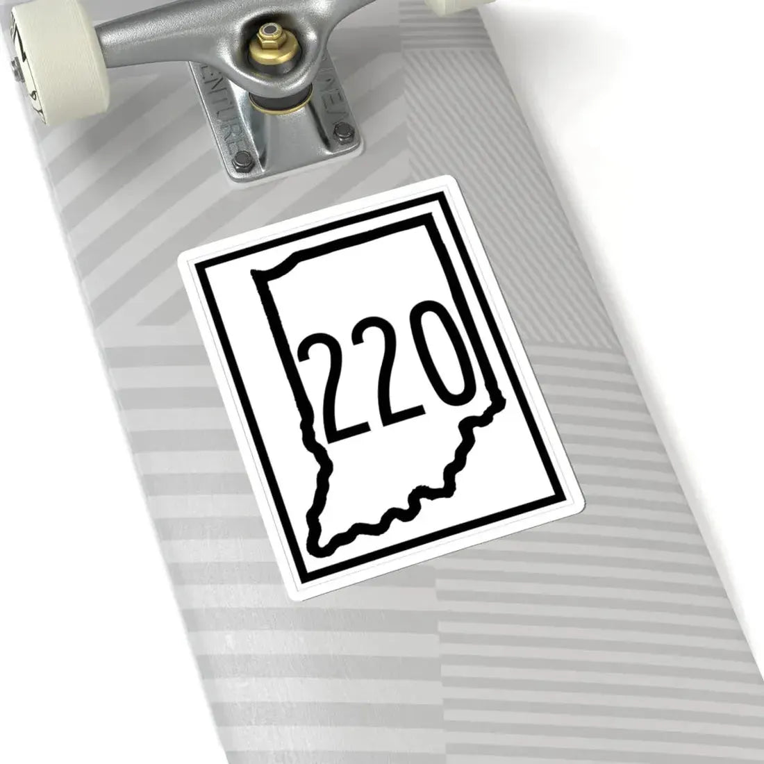 Indiana 220 1948 (Indiana) (Road Sign) STICKER Vinyl Kiss-Cut Decal - The Sticker Space