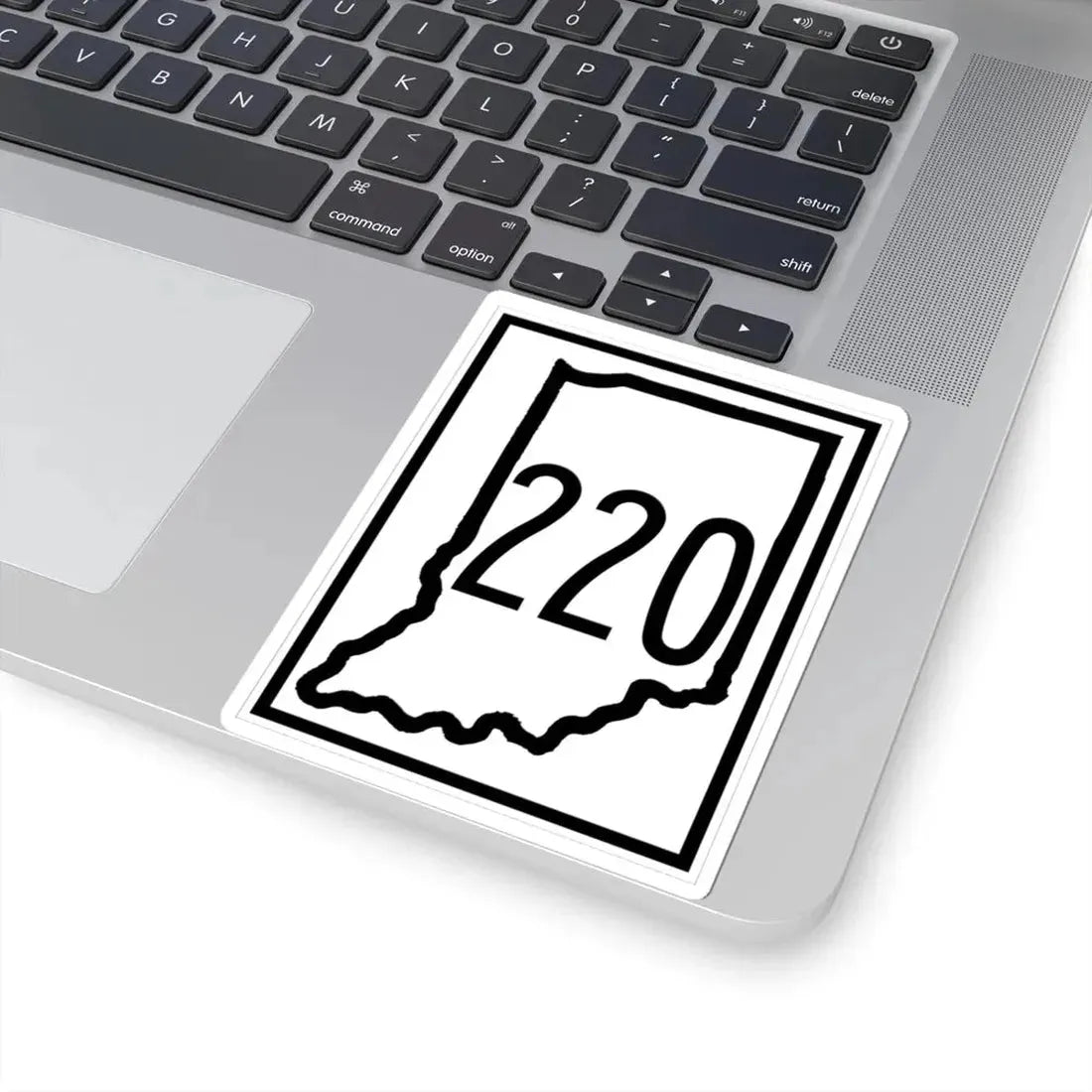 Indiana 220 1948 (Indiana) (Road Sign) STICKER Vinyl Kiss-Cut Decal - The Sticker Space