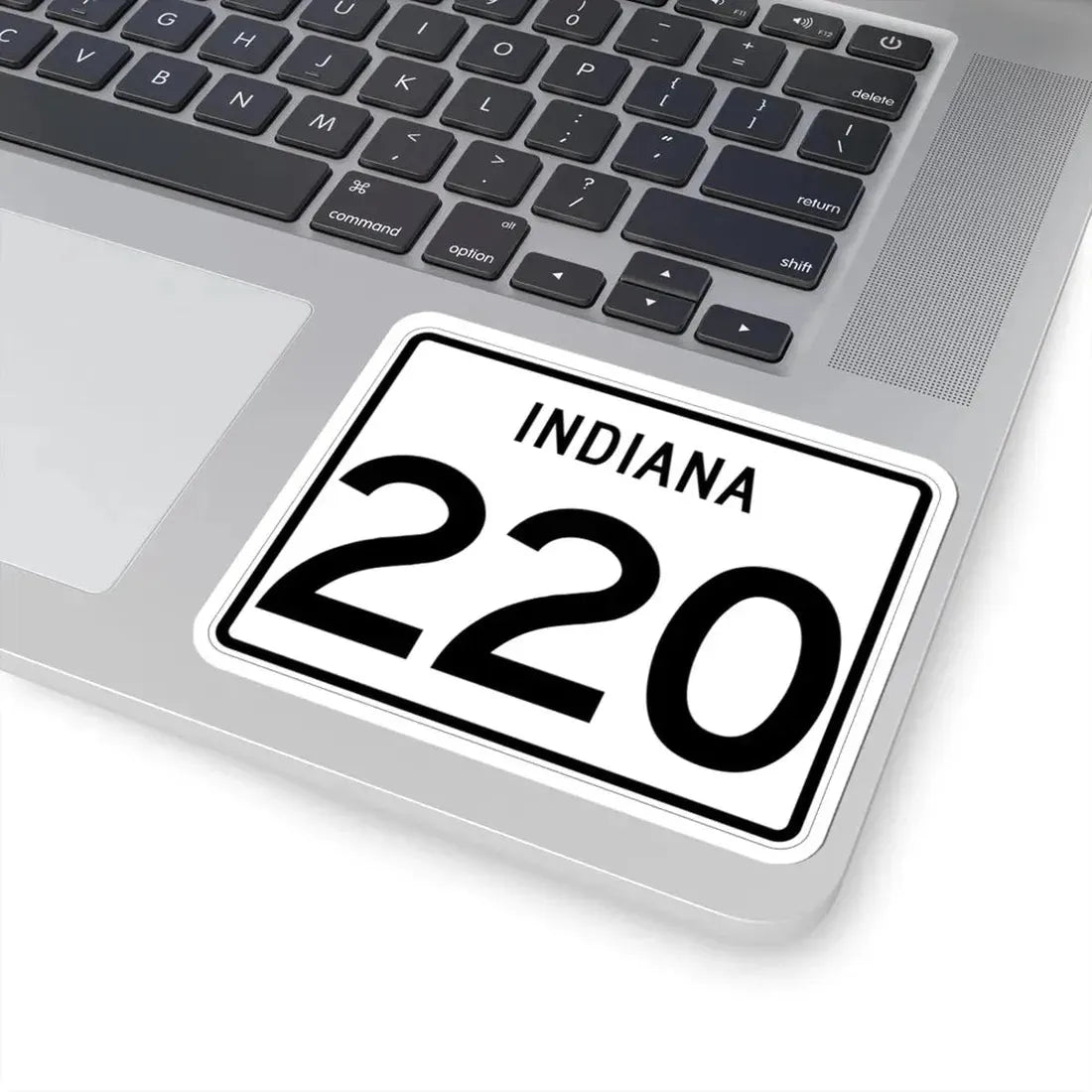 Indiana 220 (Indiana) (Road Sign) STICKER Vinyl Kiss-Cut Decal - The Sticker Space