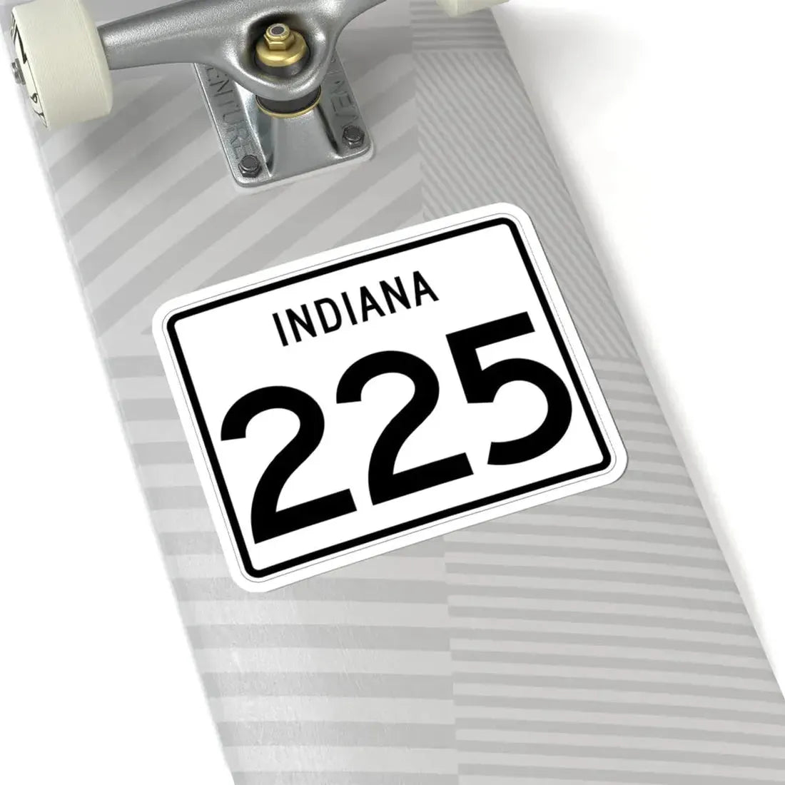 Indiana 225 (Indiana) (Road Sign) STICKER Vinyl Kiss-Cut Decal - The Sticker Space